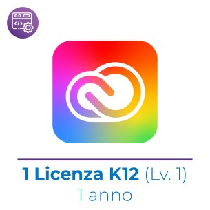 Creative Cloud For Teams Named - 1 Utente ( Docente -Segreteria ) Rinnovo Vip Edu - Livello...