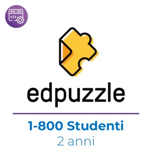 Edpuzzle Pro School per 2 anni - fascia da 1/800 studenti – scuola pubblica o paritaria