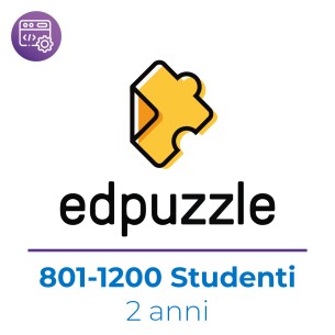 Edpuzzle Pro School per 2 anni - fascia da 800/1200 studenti – scuola pubblica o paritaria