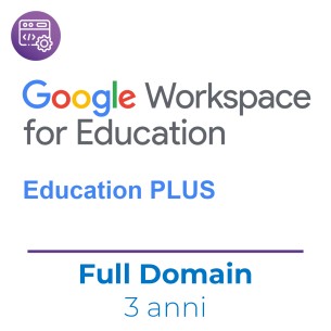 Education Plus New 3 Anni ( FULL DOMAIN ) Nuova Attivazione da acquistare per il numero di studenti iscritti