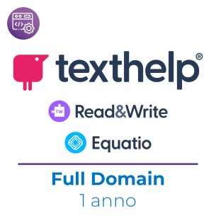 Texthelp - bundle valido per Read&Write ed Equatio - 1 anno - per tutta la scuola