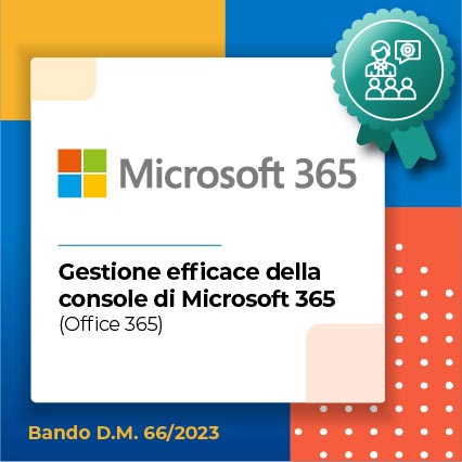 Grafica dedicata al corso C2 Group sulla gestione della console di Office 365