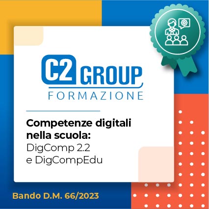 Illustrazione di C2 Group Formazione per competenze digitali nella scuola