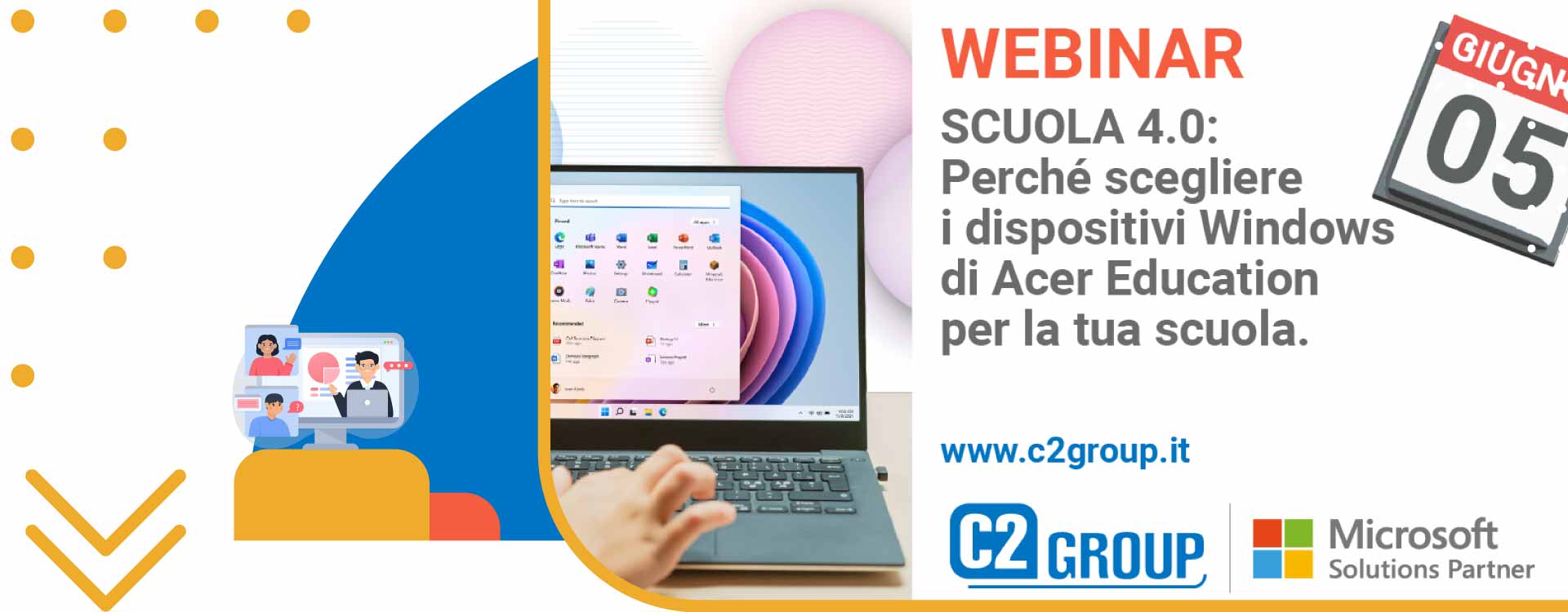 Perché scegliere i dispositivi Windows di Acer Education per la tua scuola