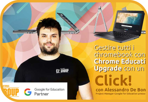 Webinar: Gestione Completa dei Chromebook con Chrome Education Upgrade